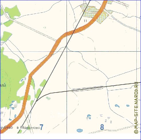 mapa de Kaliningrado