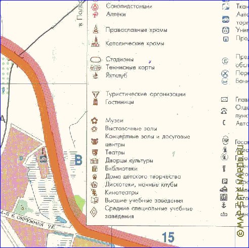 mapa de Kaliningrado