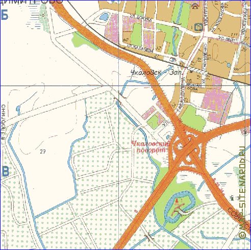 mapa de Kaliningrado