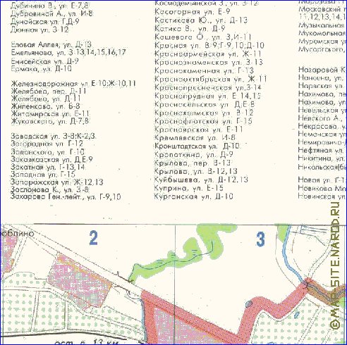 mapa de Kaliningrado