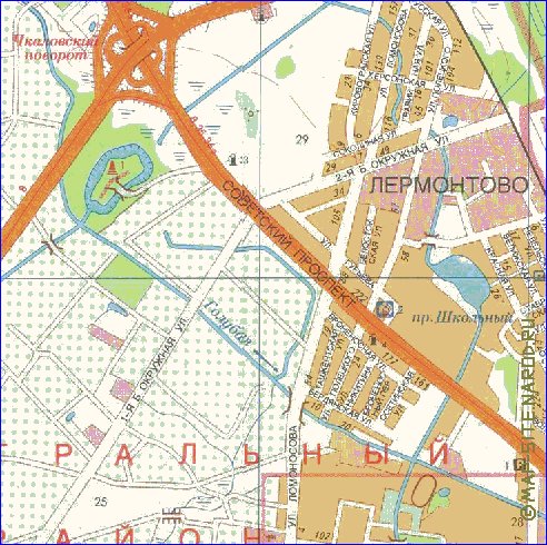 mapa de Kaliningrado