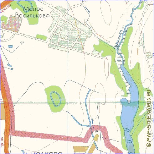 mapa de Kaliningrado