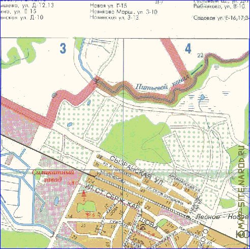 mapa de Kaliningrado