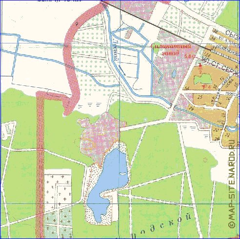 mapa de Kaliningrado