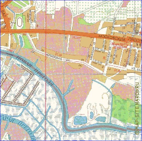 mapa de Kaliningrado