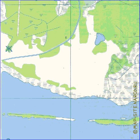 mapa de Kaliningrado