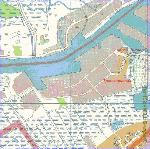 carte de Kaliningrad