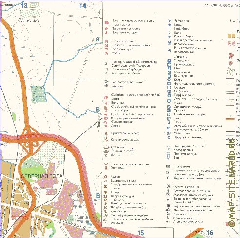 mapa de Kaliningrado