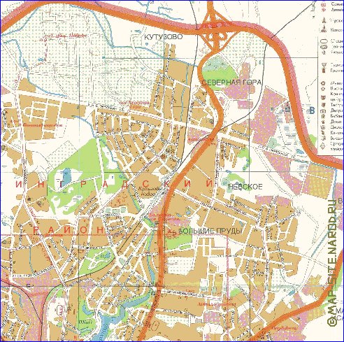 mapa de Kaliningrado