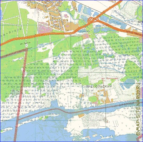 mapa de Kaliningrado