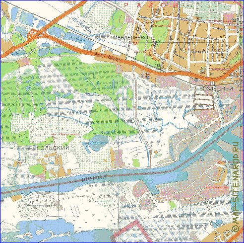 carte de Kaliningrad