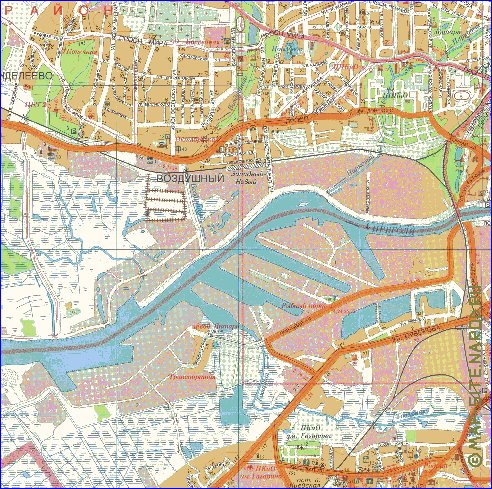 mapa de Kaliningrado