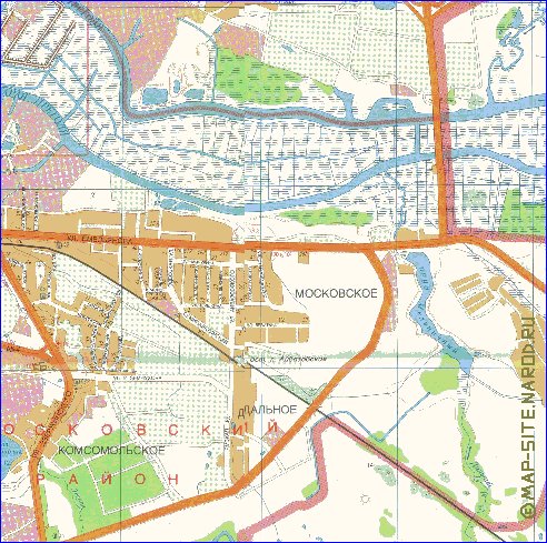 mapa de Kaliningrado