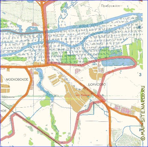 mapa de Kaliningrado