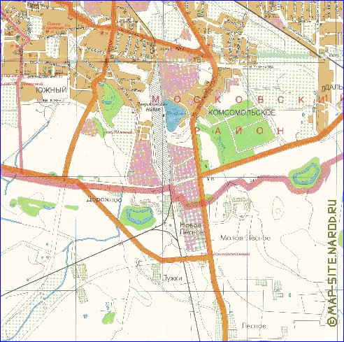 mapa de Kaliningrado