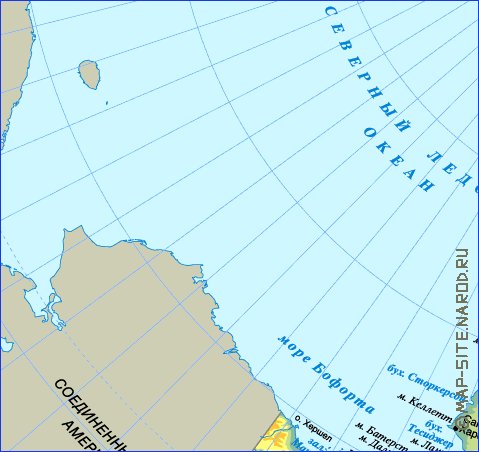 Fisica mapa de Canada