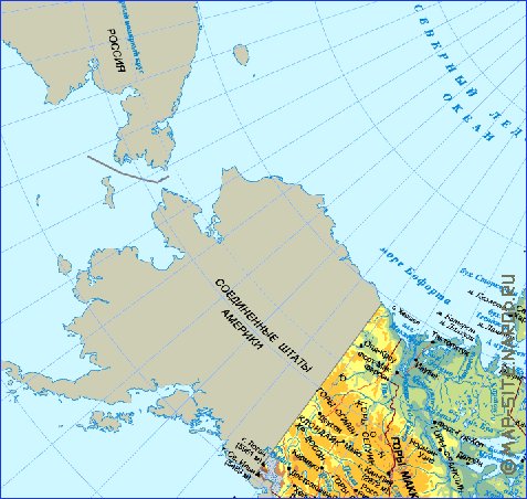 Fisica mapa de Canada