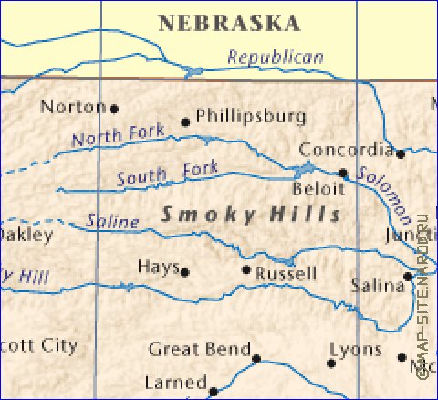 carte de Kansas
