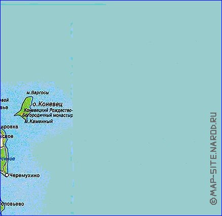 carte de des routes Isthme de Carelie