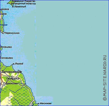 carte de des routes Isthme de Carelie