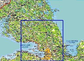 carte de des routes Isthme de Carelie