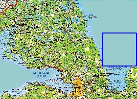 carte de des routes Isthme de Carelie