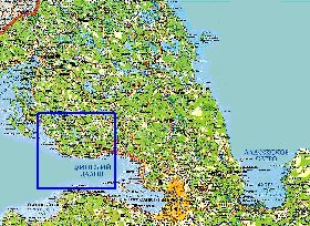 carte de des routes Isthme de Carelie