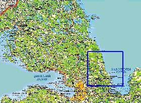 carte de des routes Isthme de Carelie