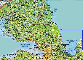 carte de des routes Isthme de Carelie