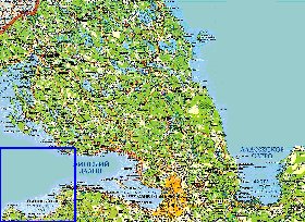 carte de des routes Isthme de Carelie