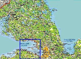 carte de des routes Isthme de Carelie