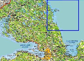 carte de des routes Isthme de Carelie