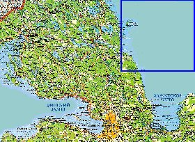 carte de des routes Isthme de Carelie