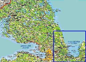 carte de des routes Isthme de Carelie