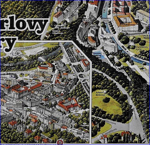 carte de Karlovy Vary