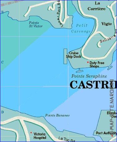carte de Castries