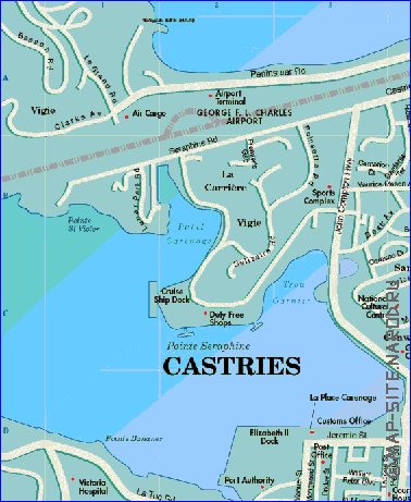 carte de Castries