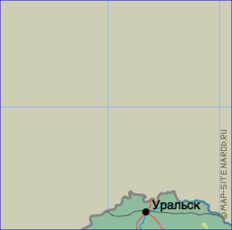 Fisica mapa de Cazaquistao