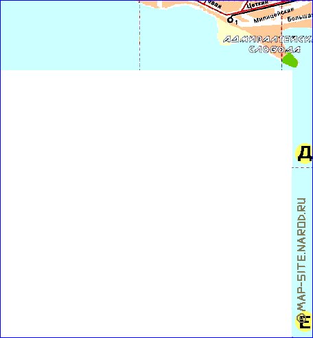 Transporte mapa de Kazan