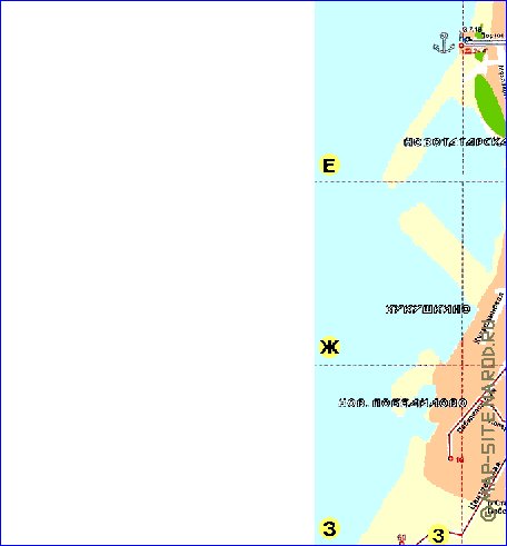 Transporte mapa de Kazan