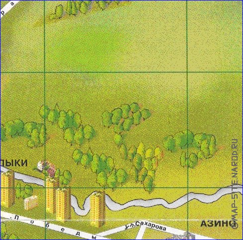 mapa de Kazan