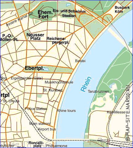 carte de Cologne