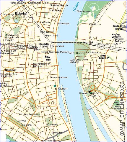 carte de Cologne