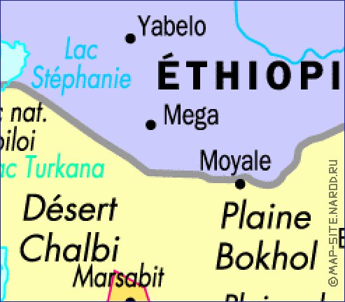 carte de Kenya