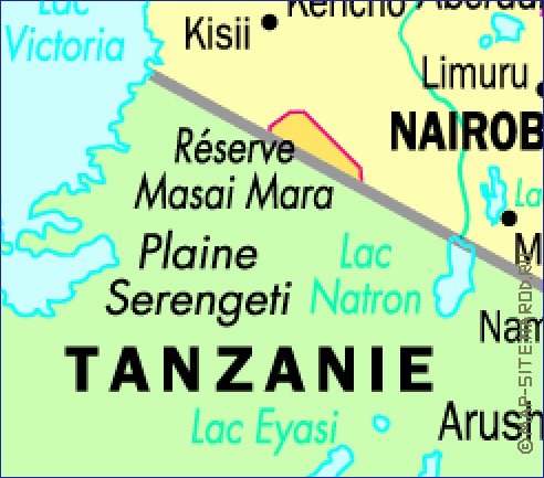 carte de Kenya