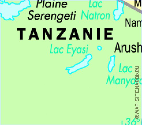 carte de Kenya