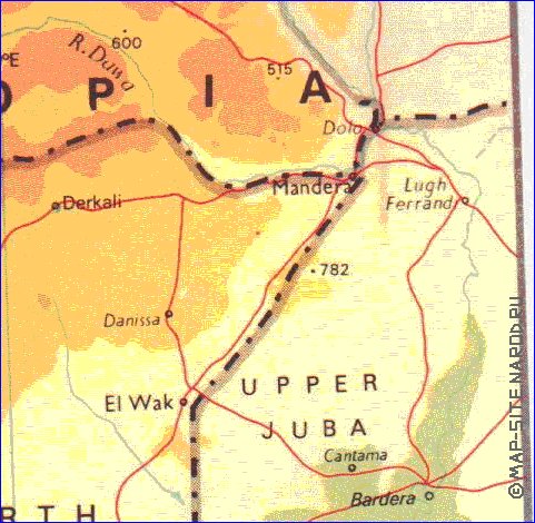 carte de Kenya