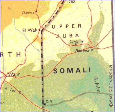 carte de Kenya