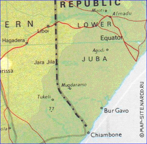 carte de Kenya