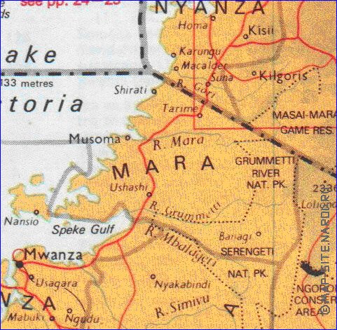 carte de Kenya